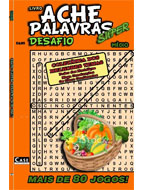 Livro Ache Palavras Desafio Super